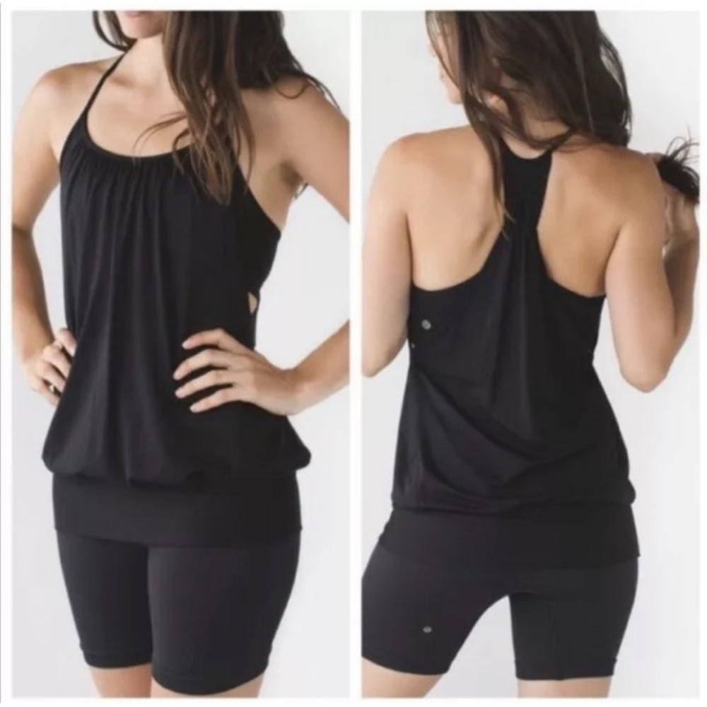 Lululemon  built in bra tank . Black